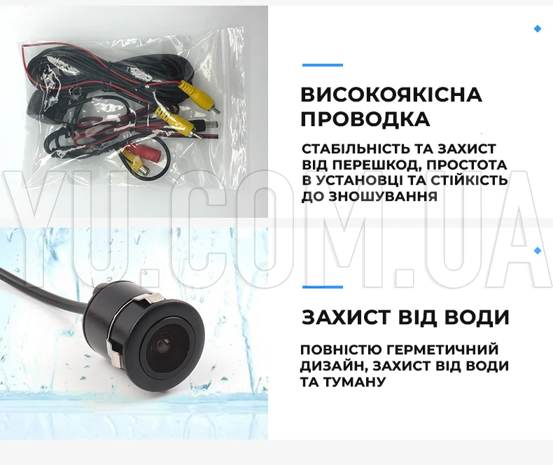 Универсальная камера заднего вида для автомобиля 185L Car Cam